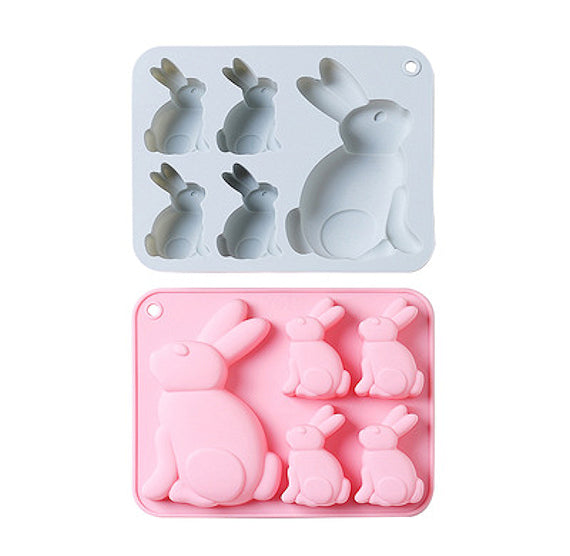 Sitting Easter Rabbit Mold | www.sprinklebeesweet.com