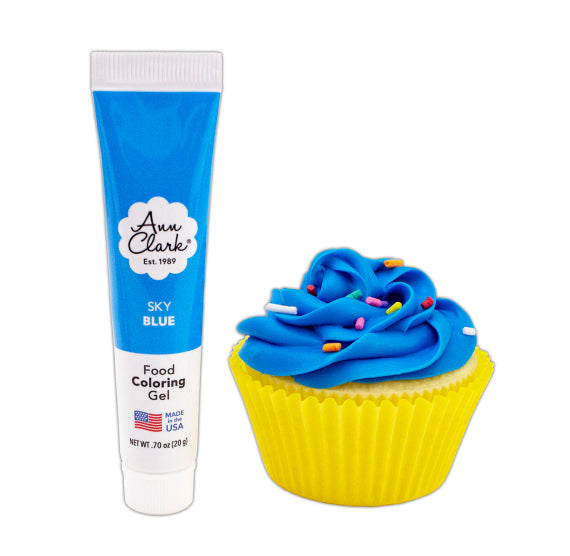 Ann Clark Food Coloring Gel: Sky Blue | www.sprinklebeesweet.com