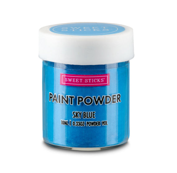 Sky Blue Edible Paint Powder | www.sprinklebeesweet.com