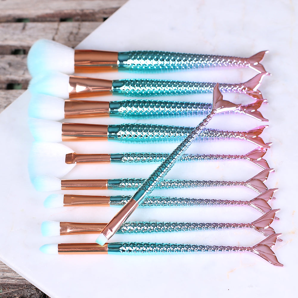 Pastel Mermaid Paint Brush Set: Large | www.sprinklebeesweet.com