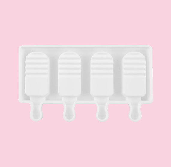 Small Cakesicle Mold with Ridges | www.sprinklebeesweet.com