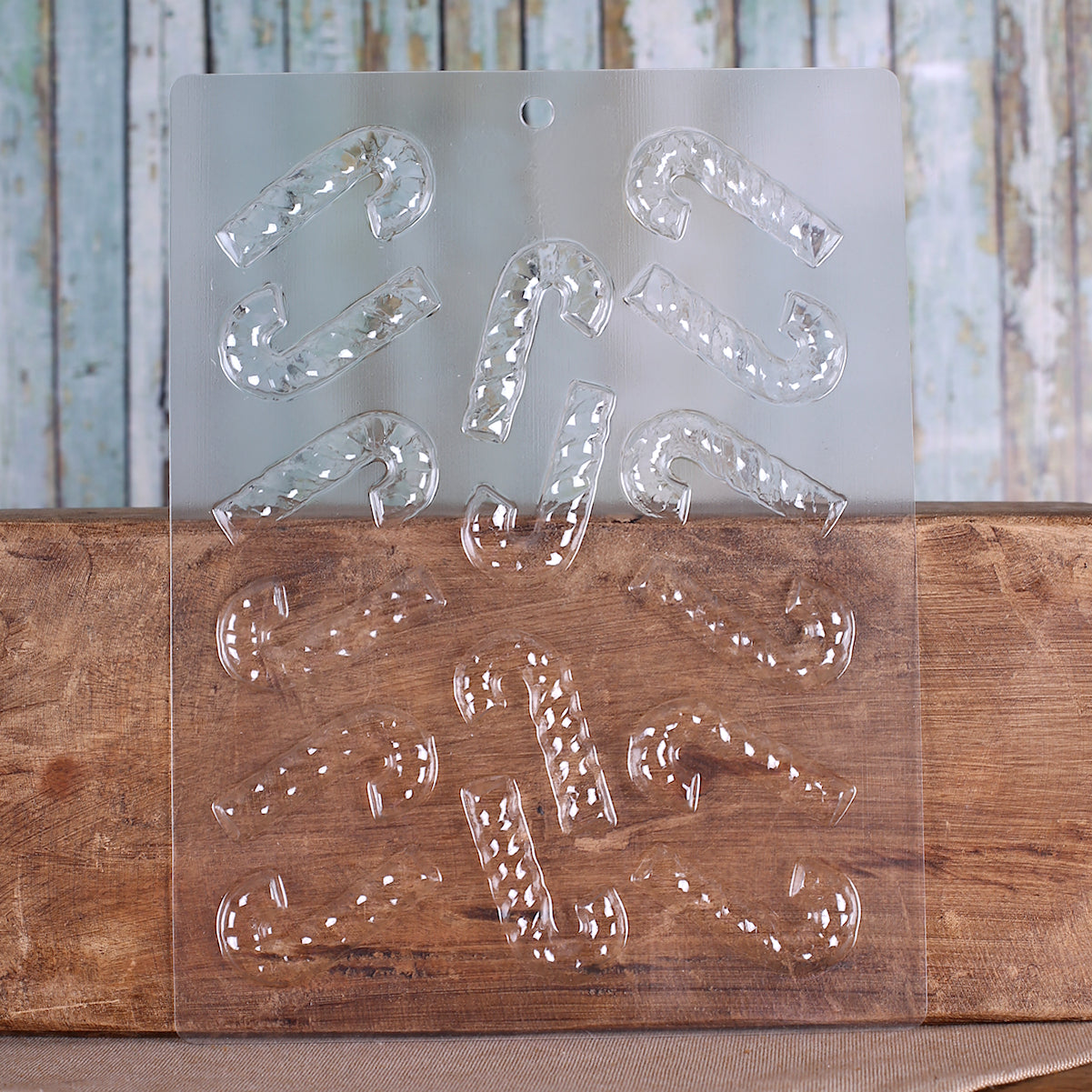 Candy Cane Chocolate Mold: Small | www.sprinklebeesweet.com