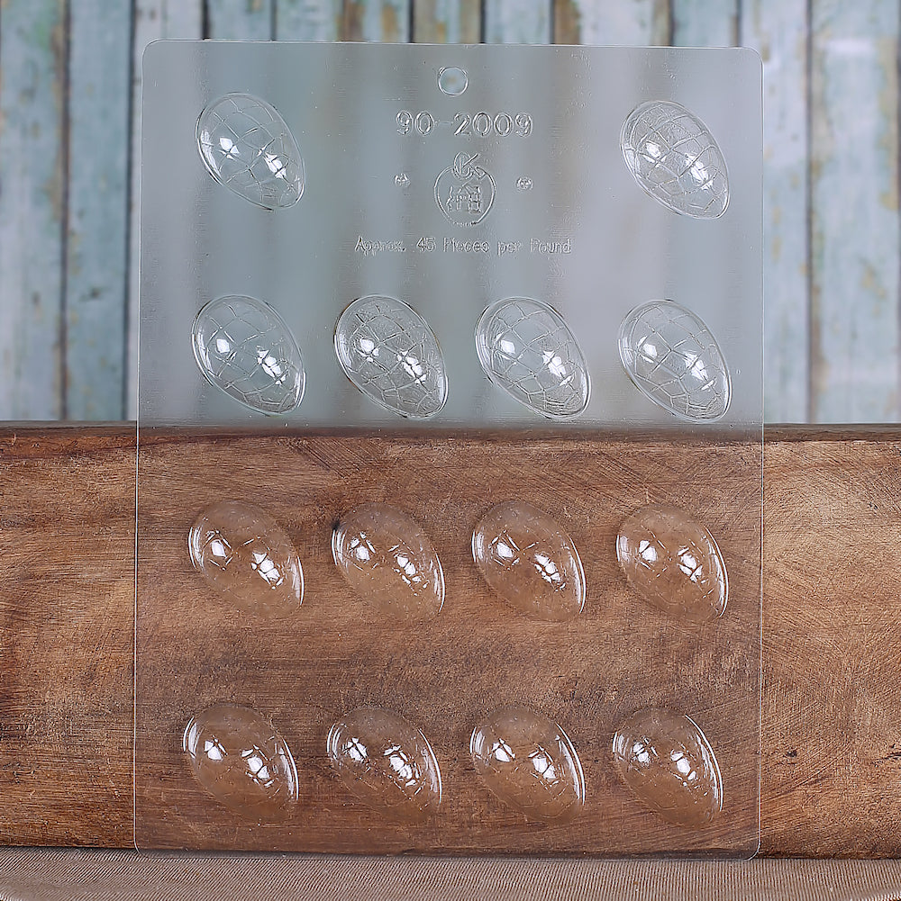 Cracked Egg Candy Mold: Small 1.5" | www.sprinklebeesweet.com