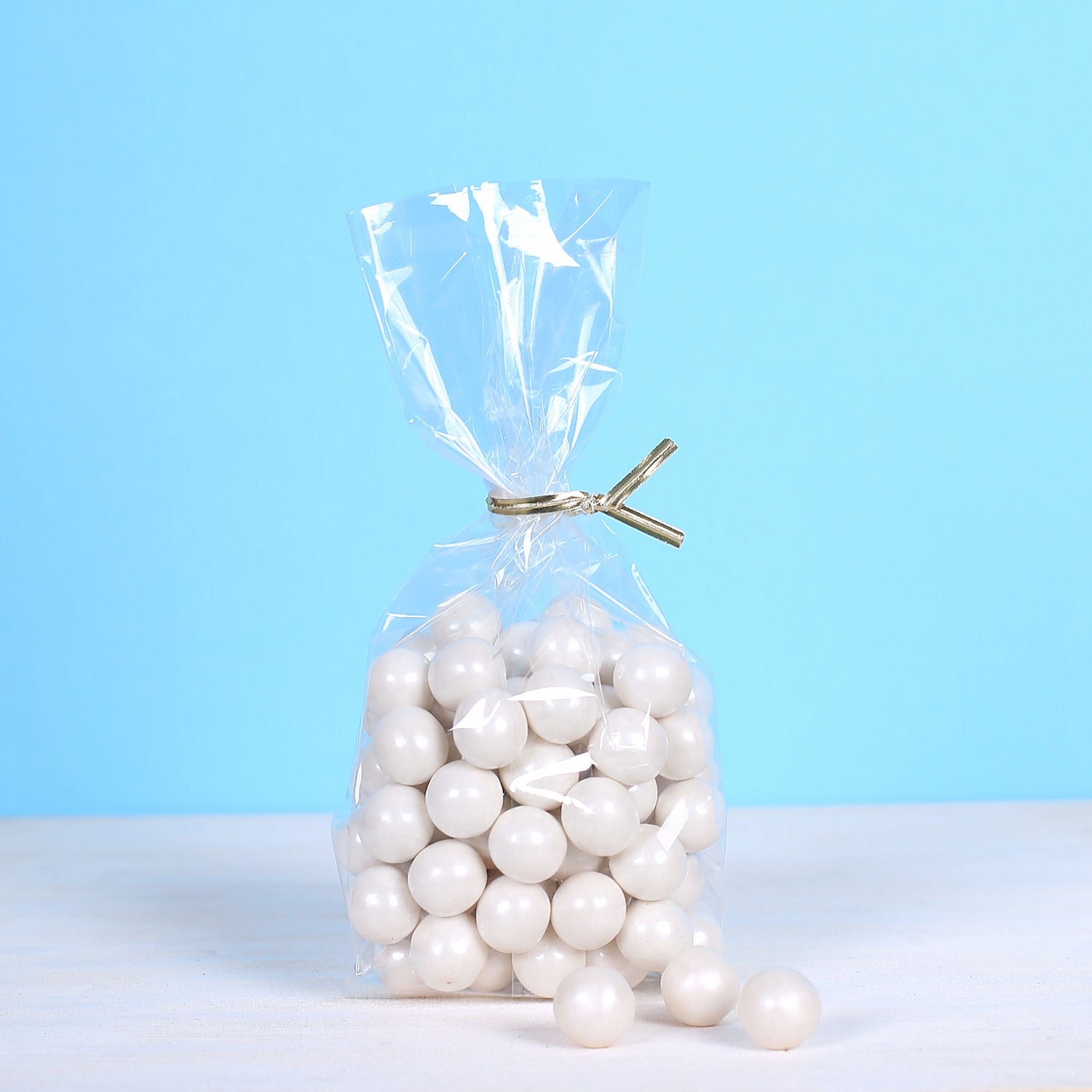 Narrow Gusseted Cellophane Bags: 3 x 8.25" | www.sprinklebeesweet.com