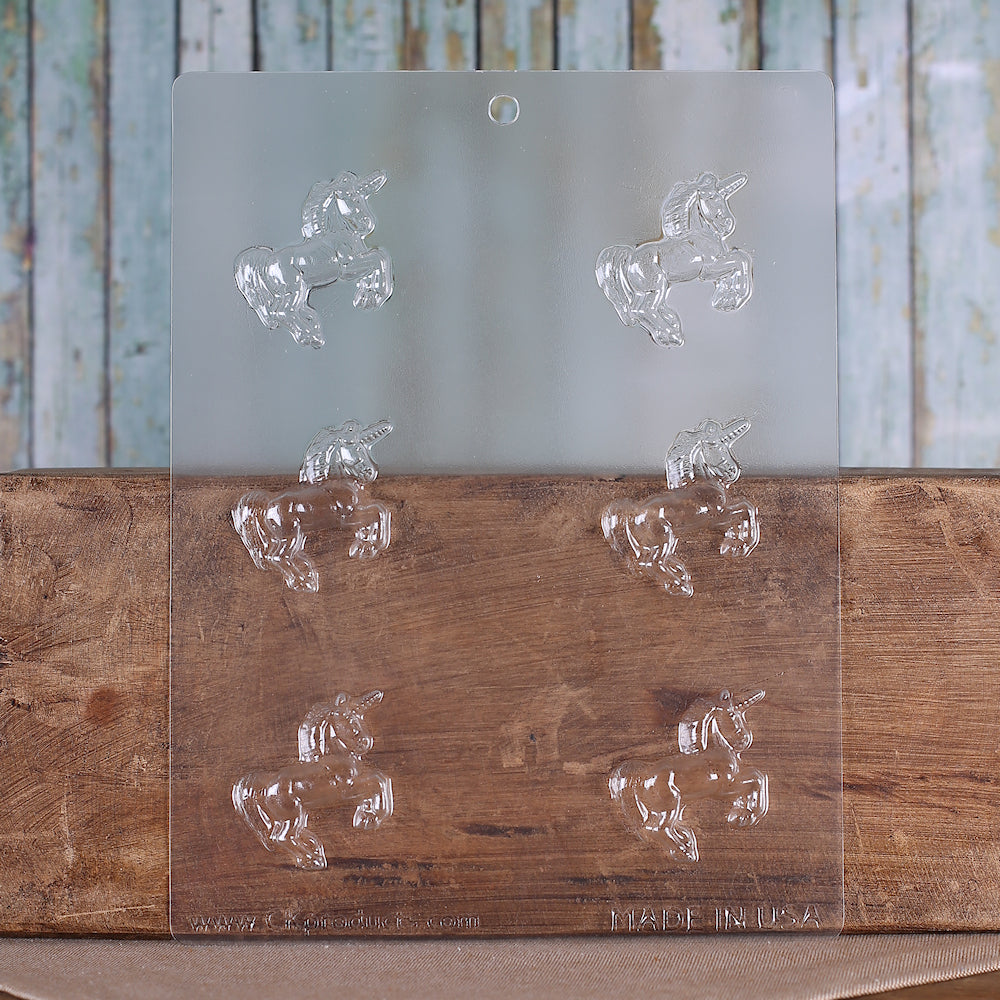 Small Unicorn Chocolate Mold | www.sprinklebeesweet.com
