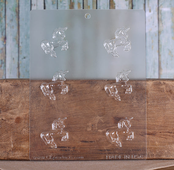 Small Unicorn Chocolate Mold | www.sprinklebeesweet.com