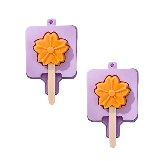 Small Flower Cakesicle Mold Set: Cherry Blossom | www.sprinklebeesweet.com