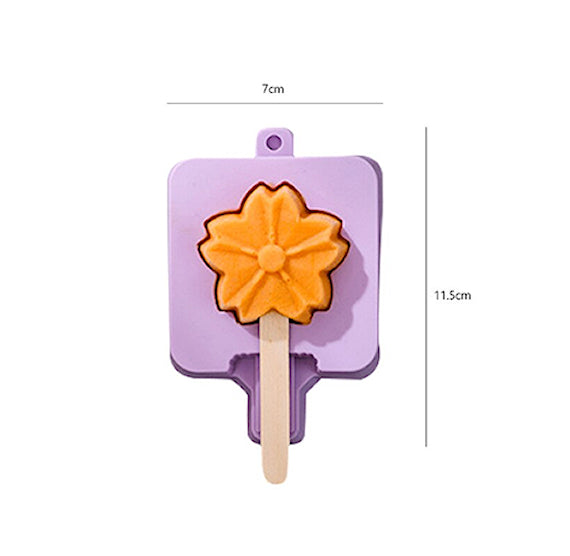 Small Flower Cakesicle Mold Set: Cherry Blossom | www.sprinklebeesweet.com