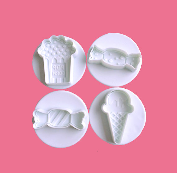 Snack Food Cutter Stampers | www.sprinklebeesweet.com