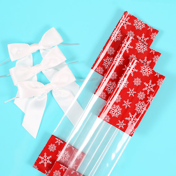Small Stand Up Bag Kit: Snowflake | www.sprinklebeesweet.com
