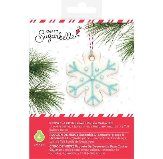 Sweet Sugarbelle Ornament Cookie Cutter Kit: Snowflake | www.sprinklebeesweet.com
