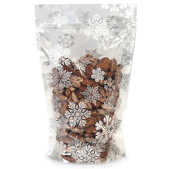 Snowflake Stand Up Bags | www.sprinklebeesweet.com