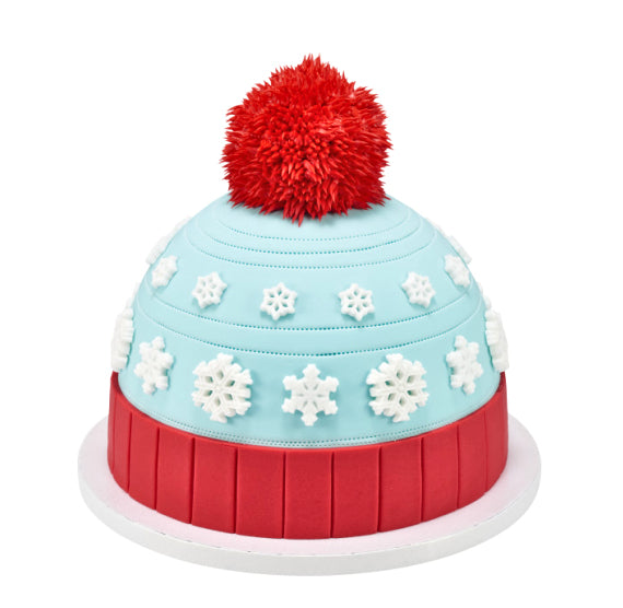 Assorted Snowflake Sugar Toppers | www.sprinklebeesweet.com