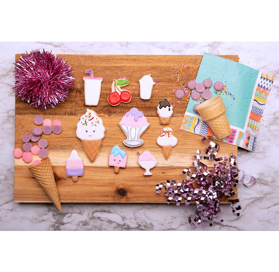 Ice Cream Shop Cookie Cutter Set | www.sprinklebeesweet.com