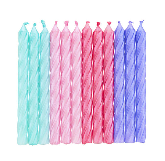 Wilton Birthday Candles: Pastel Unicorn | www.sprinklebeesweet.com