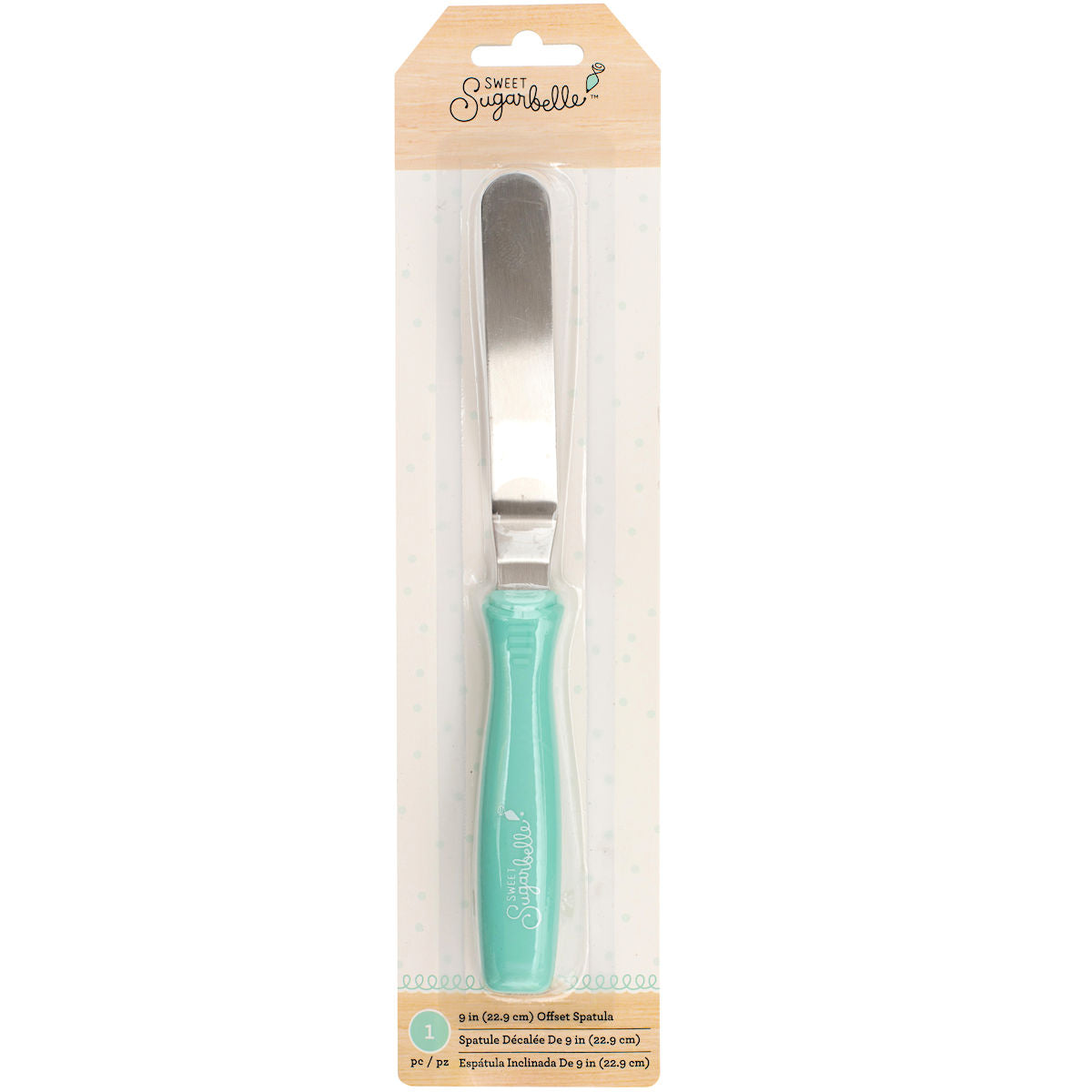 Sweet Sugarbelle 9 Inch Offset Spatula | www.sprinklebeesweet.com