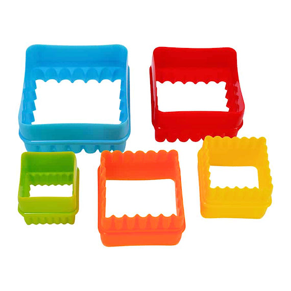 Square Cookie Cutter Set of 5 | www.sprinklebeesweet.com