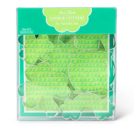 St. Patrick's Day Cookie Cutters Set | www.sprinklebeesweet.com