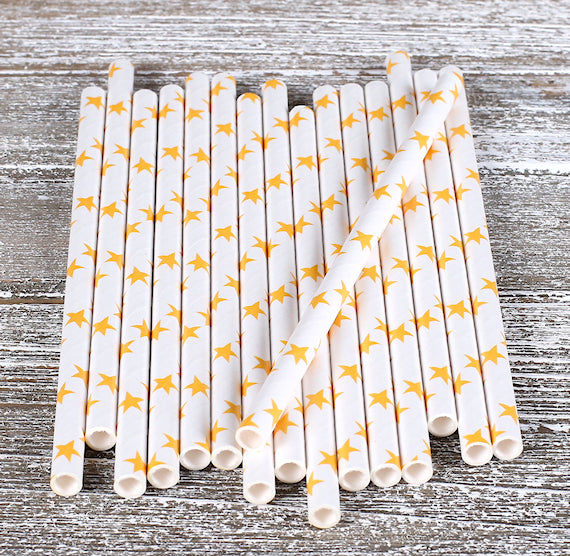 Yellow Stars Cake Pop Sticks | www.sprinklebeesweet.com
