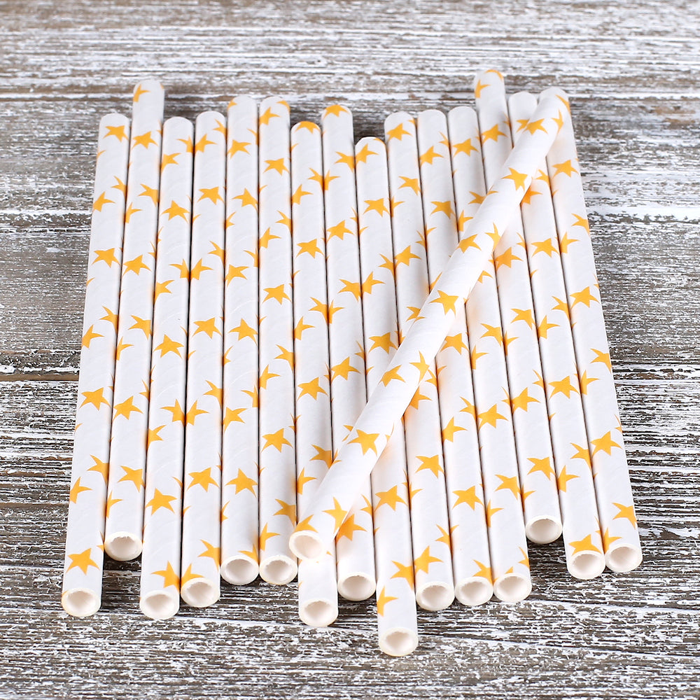 Yellow Stars Cake Pop Sticks | www.sprinklebeesweet.com
