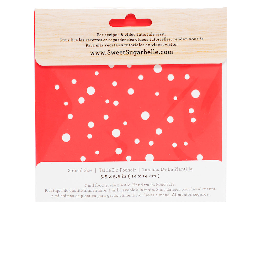 Sweet Sugarbelle Christmas Cookie Stencil Set | www.sprinklebeesweet.com