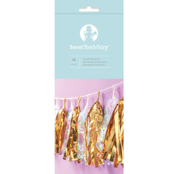 Unicorn Tassel Garland Kit | www.sprinklebeesweet.com