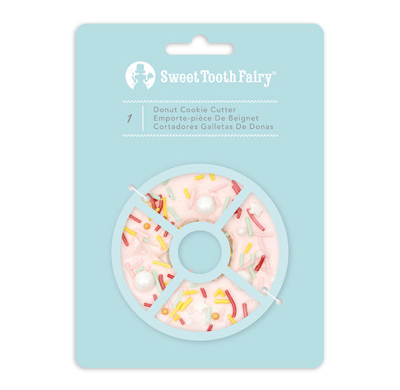 Sweet Tooth Fairy Donut Cookie Cutter | www.sprinklebeesweet.com