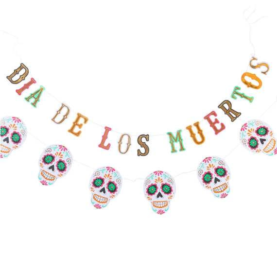 Dia De Los Muertos Banners Set | www.sprinklebeesweet.com
