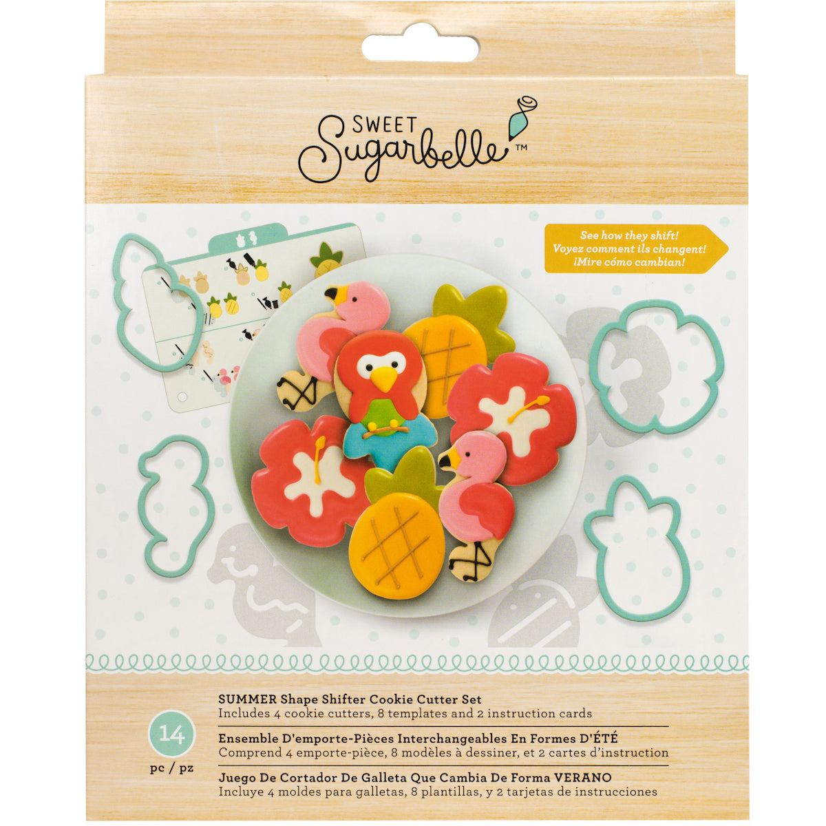 Sweet Sugarbelle Summer Cookie Cutter Kit | www.sprinklebeesweet.com