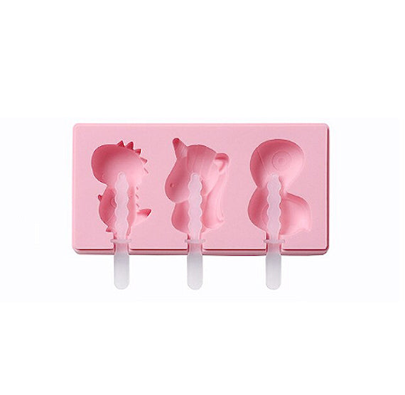 Summer Cakesicle Mold: Dino, Flamingo + Unicorn | www.sprinklebeesweet.com