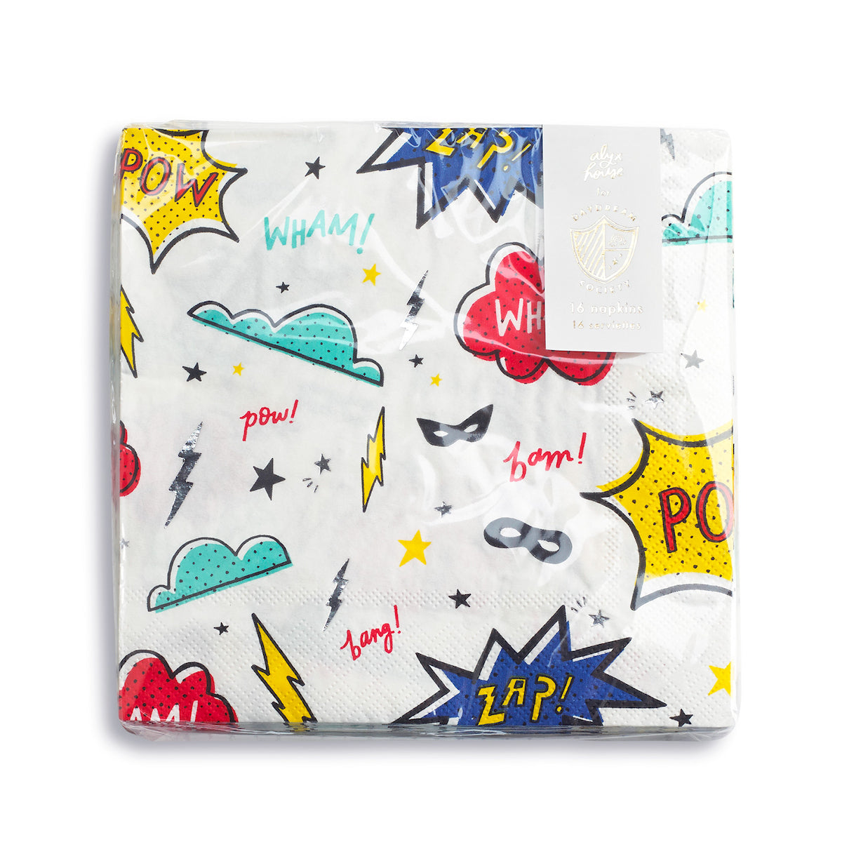 Superhero Napkins | www.sprinklebeesweet.com