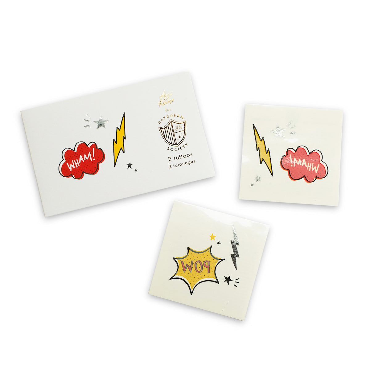Superhero Temporary Tattoos | www.sprinklebeesweet.com
