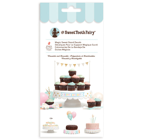 Sweet Tooth Fairy Magic Sweet Stand Decals | www.sprinklebeesweet.com