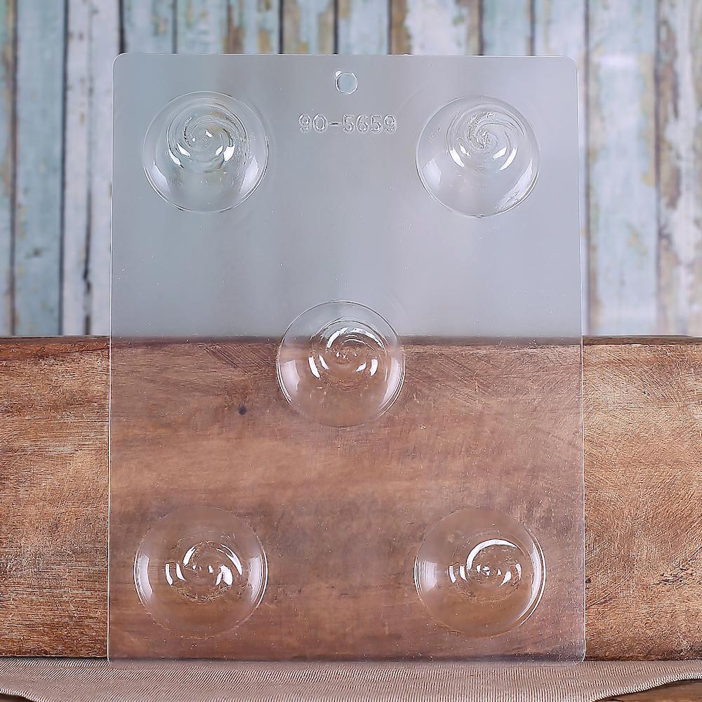 Truffle Candy Mold with Swirl | www.sprinklebeesweet.com