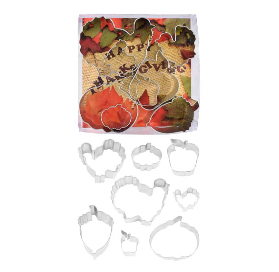 Thanksgiving Cookie Cutter Set | www.sprinklebeesweet.com