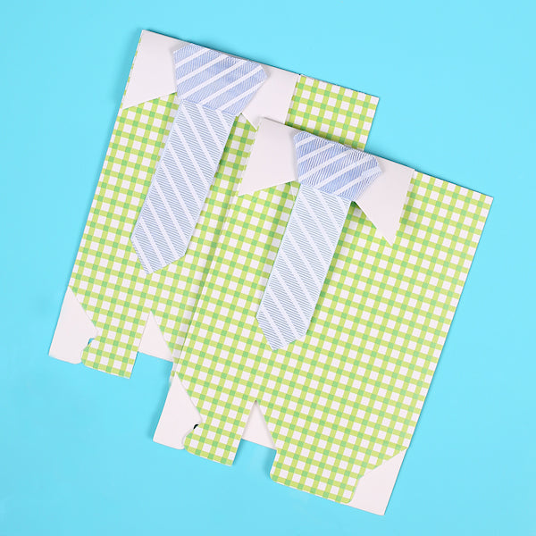 Baby Shower Favor Boxes: Boys Tie or Bow Tie | www.sprinklebeesweet.com