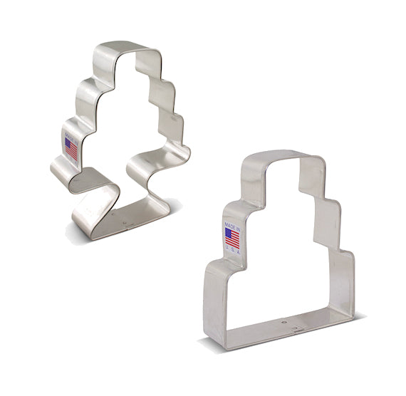 Wedding Cake Cookie Cutter Set | www.sprinklebeesweet.com