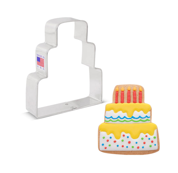 Wedding Cake Cookie Cutter Set | www.sprinklebeesweet.com