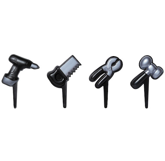 Tools Cupcake Picks | www.sprinklebeesweet.com