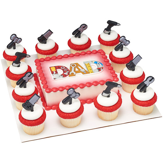 Tools Cupcake Picks | www.sprinklebeesweet.com