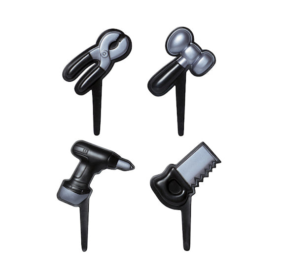 Tools Cupcake Picks | www.sprinklebeesweet.com