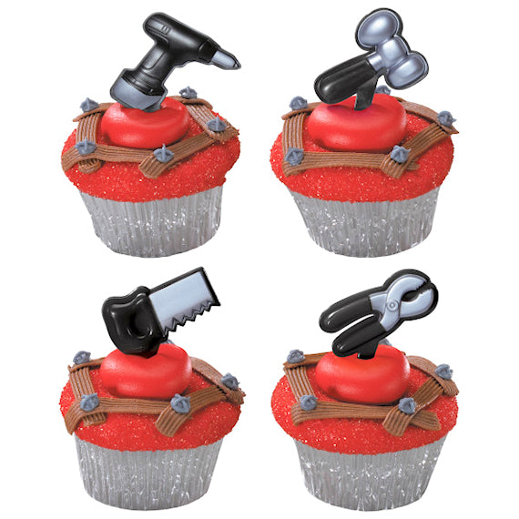 Tools Cupcake Picks | www.sprinklebeesweet.com