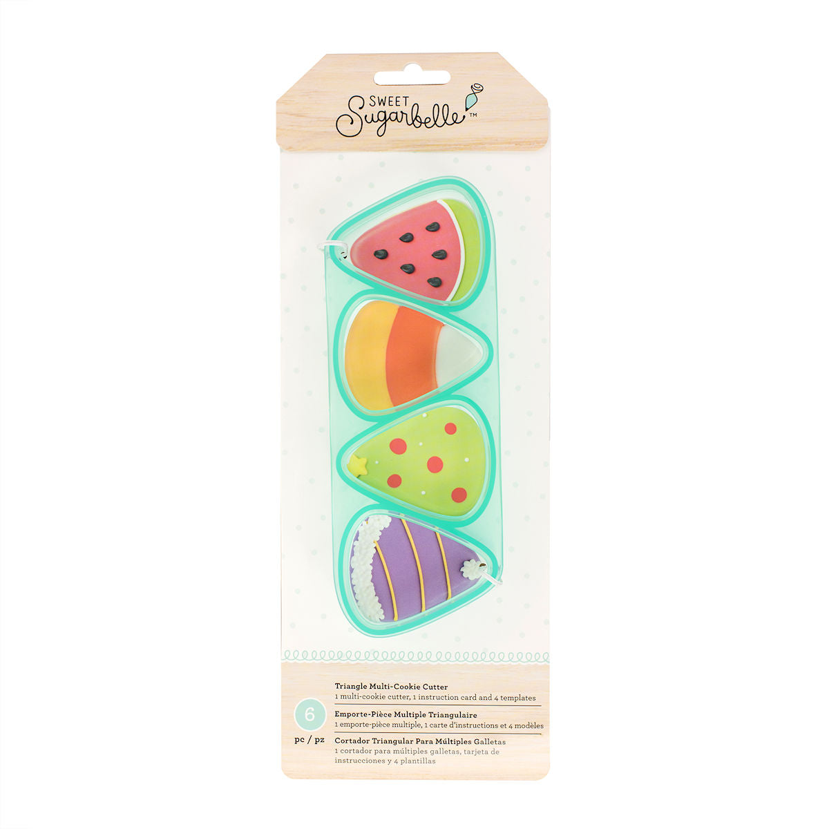 Sweet Sugarbelle Multi Triangle Cookie Cutter | www.sprinklebeesweet.com