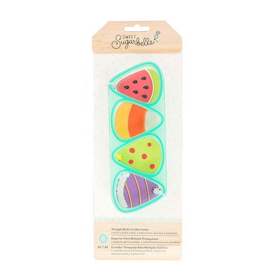 Sweet Sugarbelle Multi Triangle Cookie Cutter | www.sprinklebeesweet.com