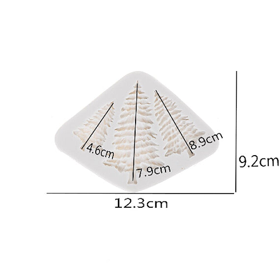 Silicone Pine Tree Mold | www.sprinklebeesweet.com