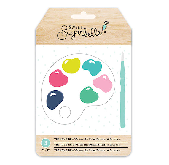 Sweet Sugarbelle Edible Paint Palettes: Trendy | www.sprinklebeesweet.com
