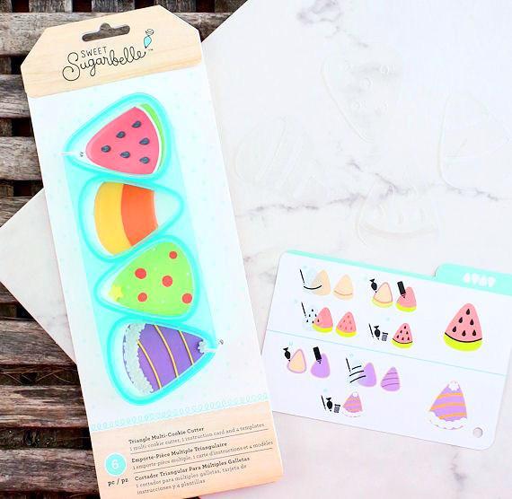 Sweet Sugarbelle Multi Triangle Cookie Cutter | www.sprinklebeesweet.com