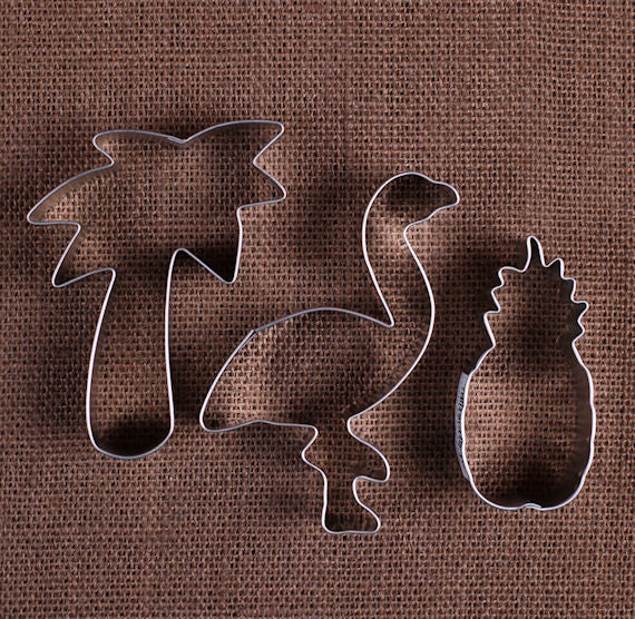 Tropical Cookie Cutter Set | www.sprinklebeesweet.com