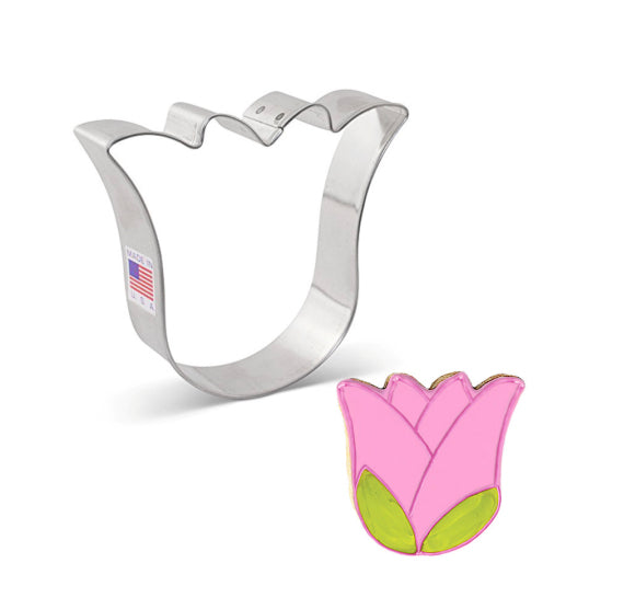 Cute Ghost Cookie Cutter: Tulip Cutter | www.sprinklebeesweet.com