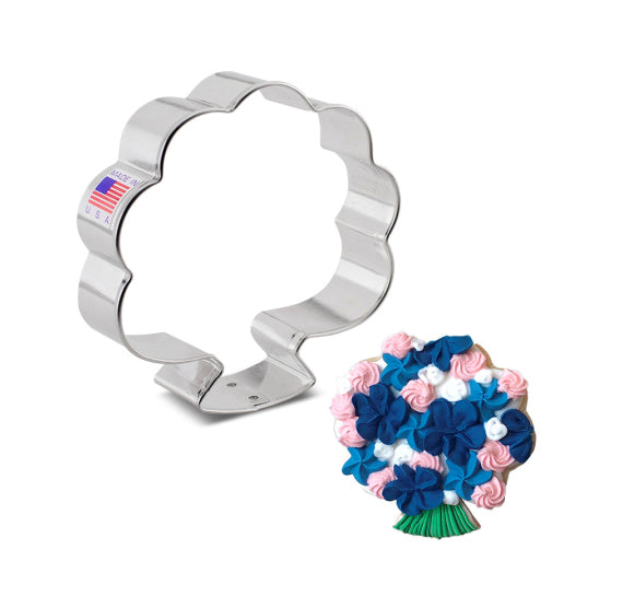 Turkey Cookie Cutter: Flower Bouquet | www.sprinklebeesweet.com